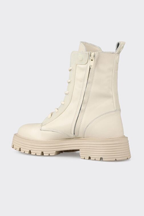 Bej Deri Kadın Günlük Bot - Görsel 4