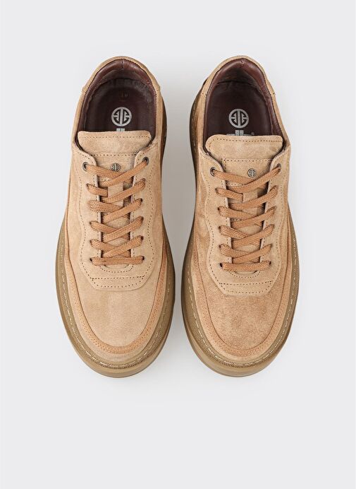 Vizon Deri Erkek Günlük Ayakkabı - Görsel 5