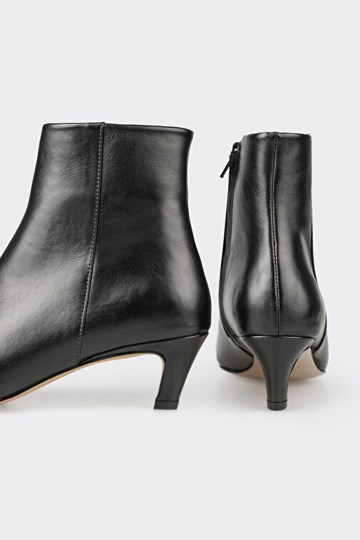 Elle Elle Siyah Deri Kadın Klasik Bot | Boyner Siyah - 5. görsel