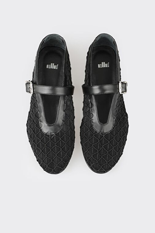 Elle Siyah Kadın Günlük Ayakkabı SUBADA - Görsel 5