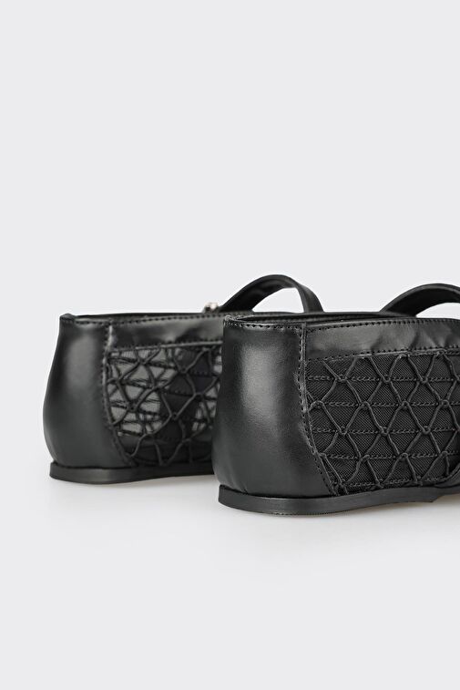 Elle Siyah Kadın Günlük Ayakkabı SUBADA - Görsel 6