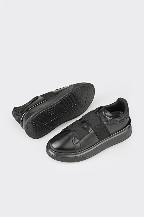 Elle Siyah Erkek Sneaker GARJI - Görsel 4