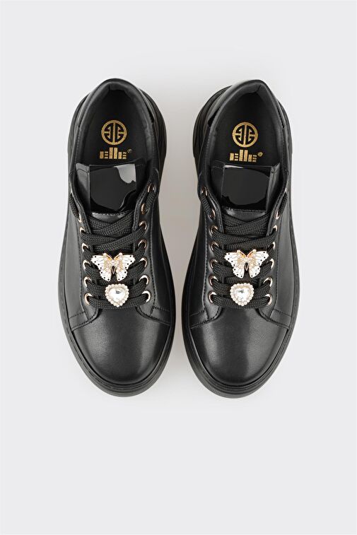 Siyah Kadın Spor Ayakkabı - Görsel 5