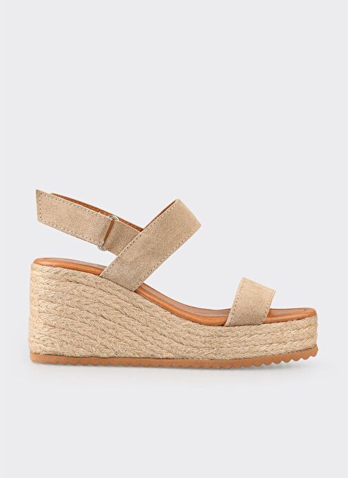 Naturel Deri Kadın Espadril - Görsel 2