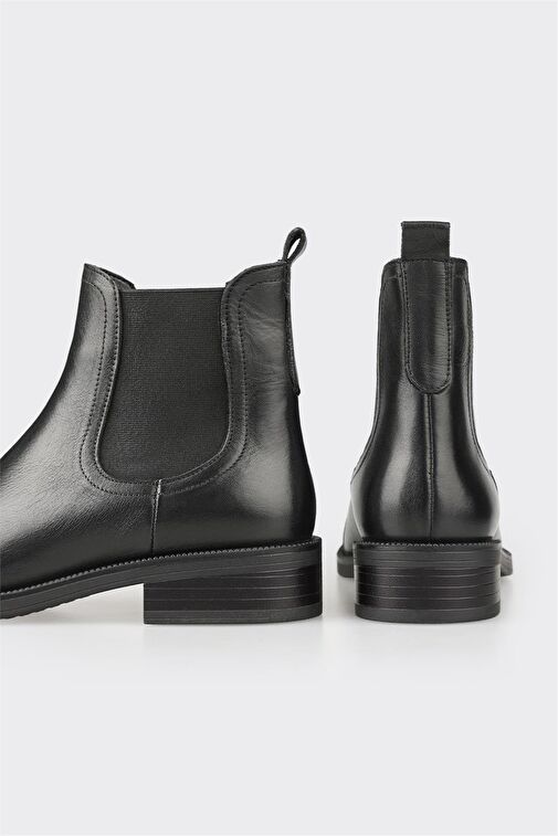 Elle Elle Siyah Deri Kadın Günlük Bot | Boyner Siyah - 5. görsel