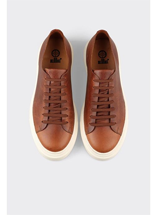 Taba Deri Erkek Spor Ayakkabı - Görsel 5