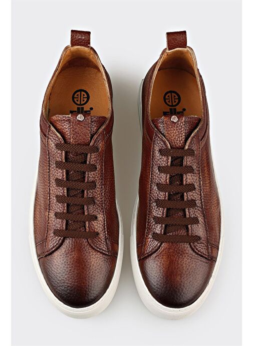 Elle Siyah Erkek Deri Günlük Ayakkabı WIJAYA-2 - Görsel 5