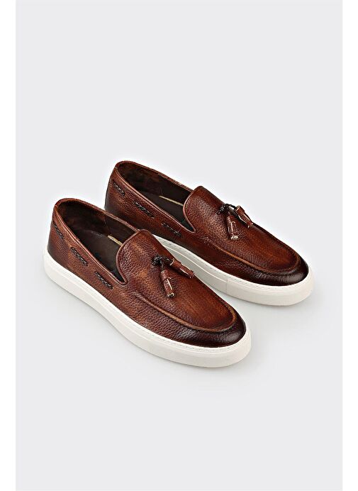 Elle Taba Erkek Deri Loafer RODWEL-5 - Görsel 3