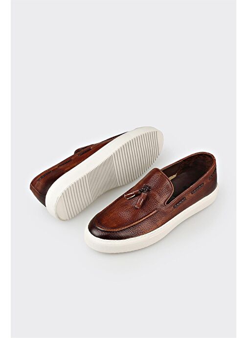 Elle Taba Erkek Deri Loafer RODWEL-5 - Görsel 4