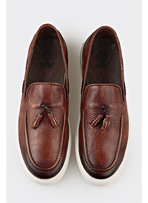 Elle Taba Erkek Deri Loafer RODWEL-5 - Görsel 5