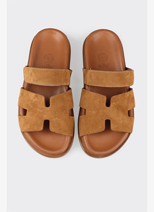 Taba Kadın Düz Terlik - Görsel 5