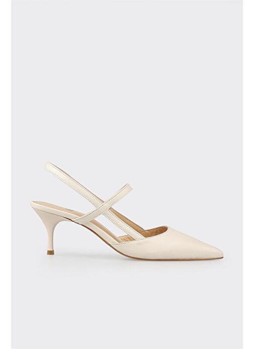 Elle Siyah Kadın Deri Topuklu Ayakkabı ZAVSER-1 - Görsel 2