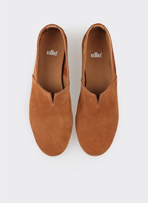 Taba Deri Kadın Günlük Ayakkabı - Görsel 9