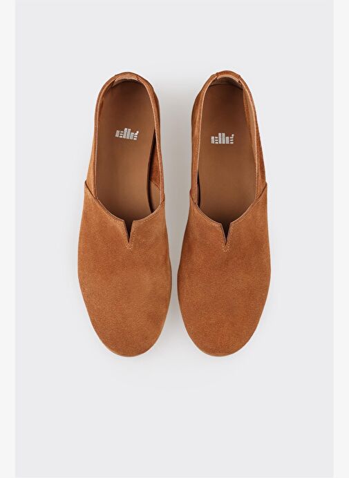 Taba Deri Kadın Günlük Ayakkabı - Görsel 8