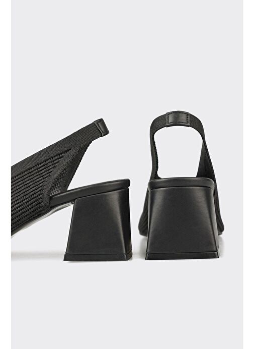 Elle Bej Kadın Topuklu Ayakkabı NAVAJO - Görsel 5