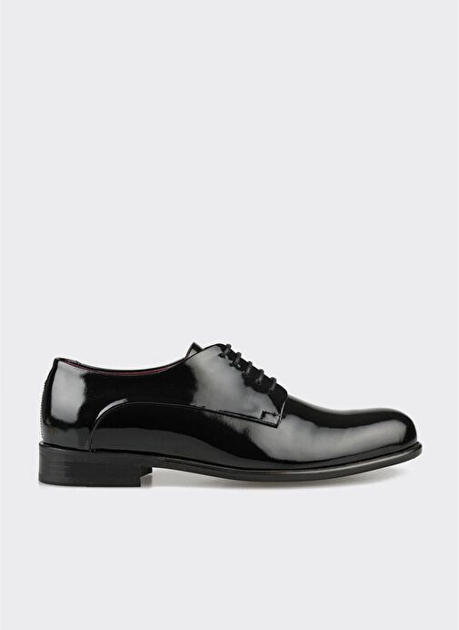 Siyah Deri Erkek Klasik Ayakkabı - Görsel 2