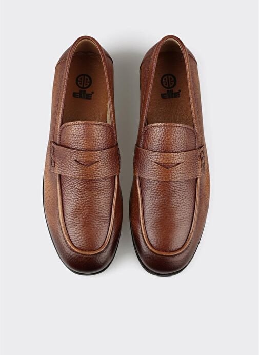 Taba Deri Erkek Günlük Ayakkabı - Görsel 5