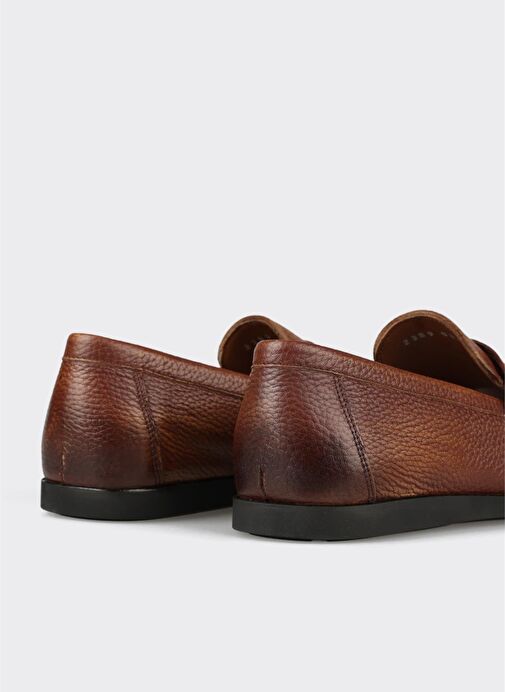 Taba Deri Erkek Günlük Ayakkabı - Görsel 6