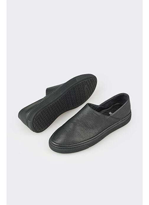 Elle Siyah Kadın Deri Sneaker SABANG - Görsel 4