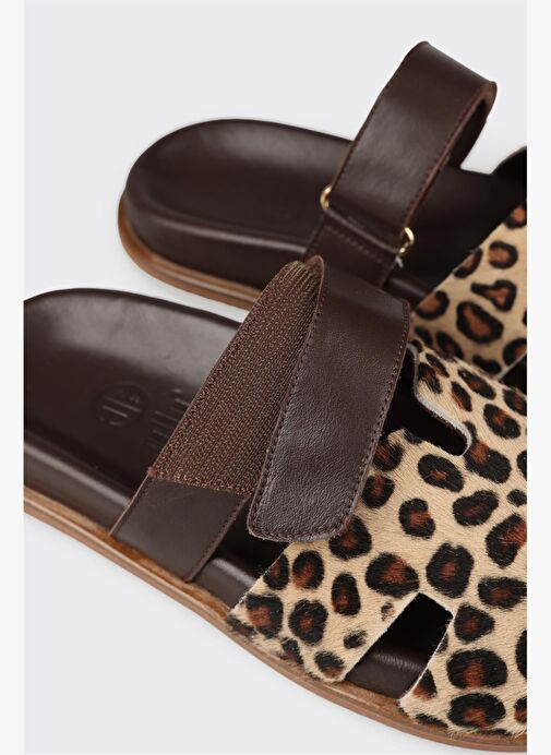 Kahve Kadın Düz Terlik - Görsel 11