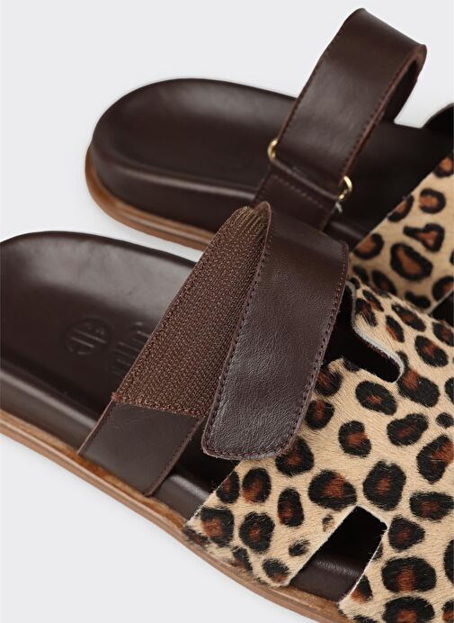 Kahve Kadın Düz Terlik - Görsel 10