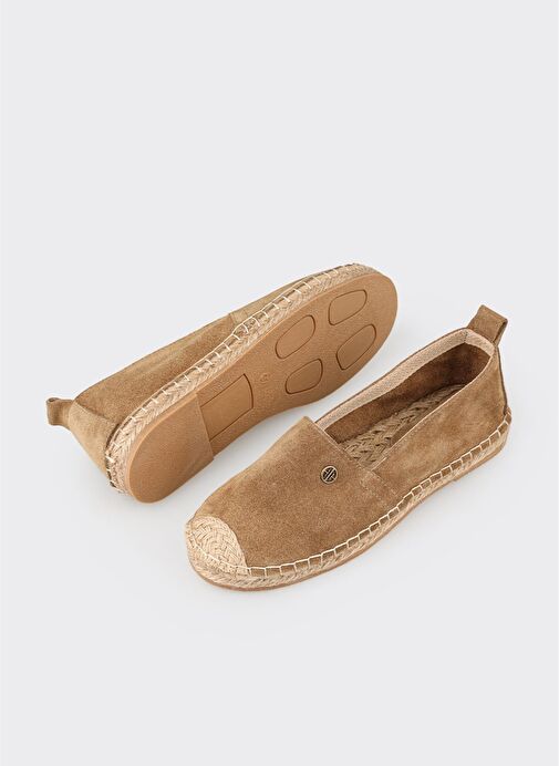 Naturel Deri Kadın Espadril - Görsel 4