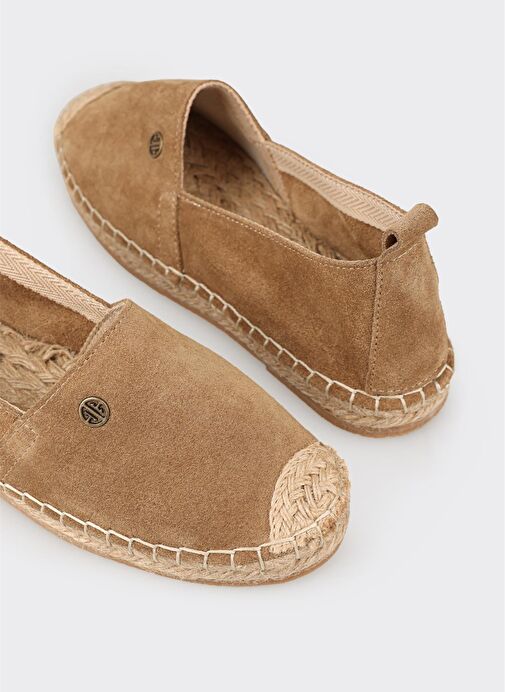Naturel Deri Kadın Espadril - Görsel 6