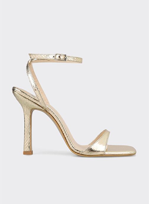 Gold Kadın Topuklu Sandalet - Görsel 2