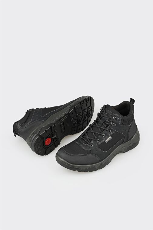 Siyah Erkek Spor Bot - Görsel 5