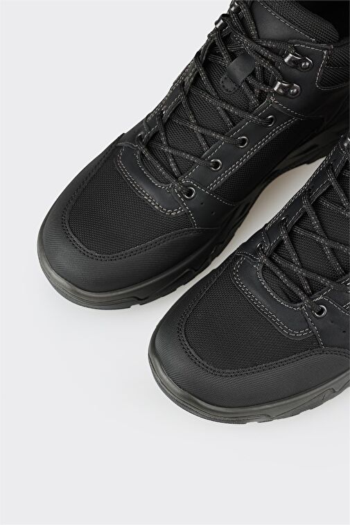 Siyah Erkek Spor Bot - Görsel 6