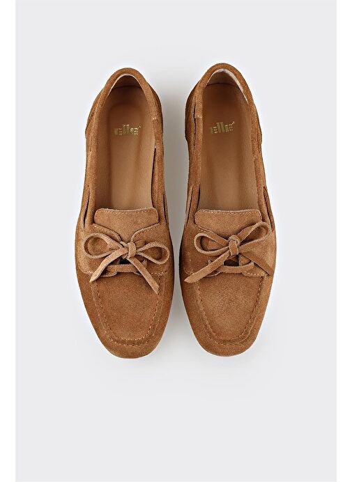 Camel Deri Kadın Günlük Ayakkabı - Görsel 5