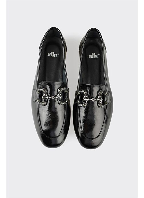 Elle Siyah Kadın Deri Loafer GRUNES - Görsel 5