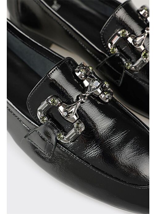 Elle Siyah Kadın Deri Loafer GRUNES - Görsel 6