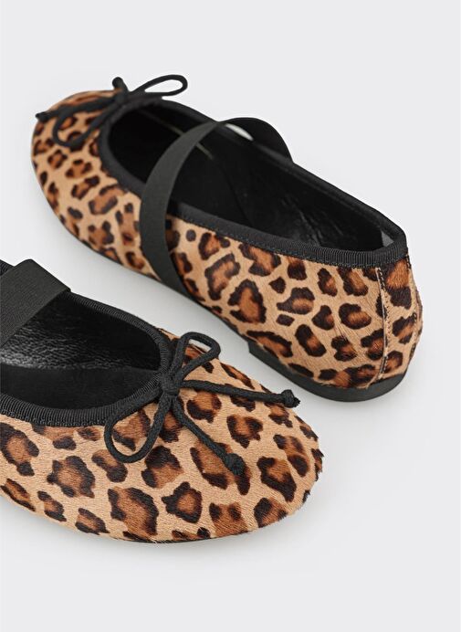 Taba Deri Kadın Günlük Ayakkabı - Görsel 6