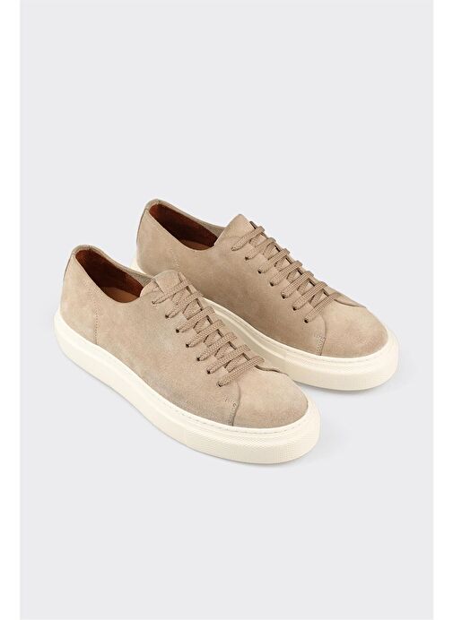 Elle Bej Erkek Süet Sneaker MEZA-1 - Görsel 3