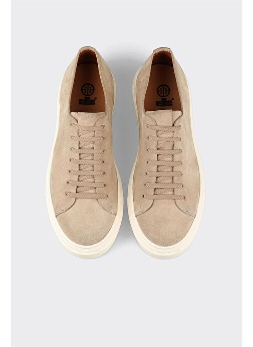 Elle Bej Erkek Süet Sneaker MEZA-1 - Görsel 5
