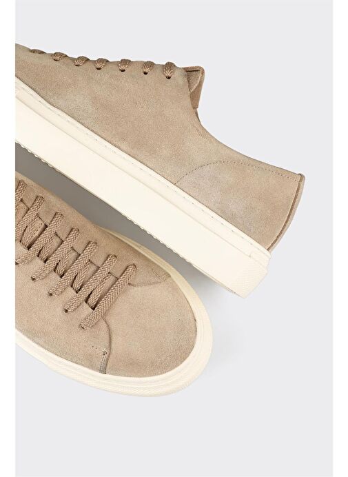 Elle Bej Erkek Süet Sneaker MEZA-1 - Görsel 6