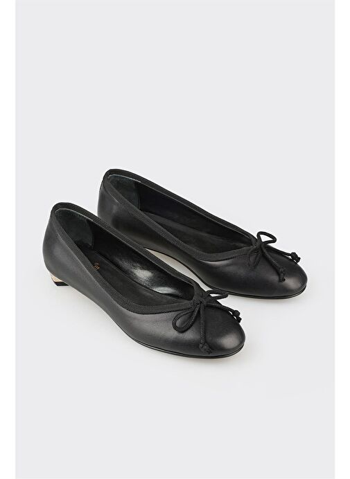 Siyah Kadın Topuklu Ayakkabı - Görsel 3