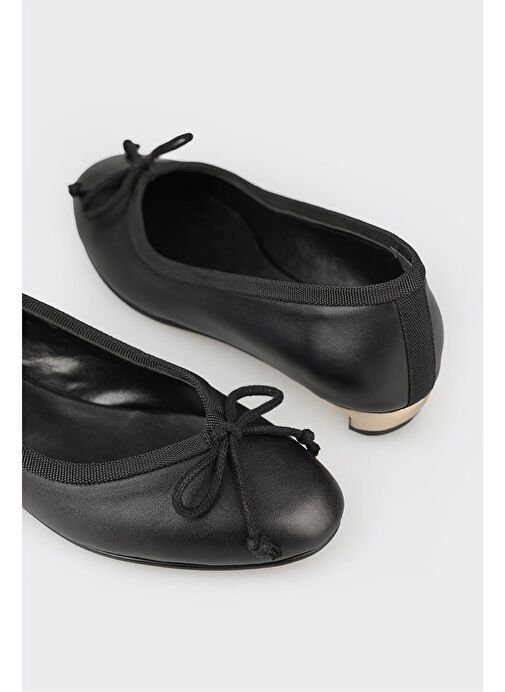 Siyah Kadın Topuklu Ayakkabı - Görsel 6