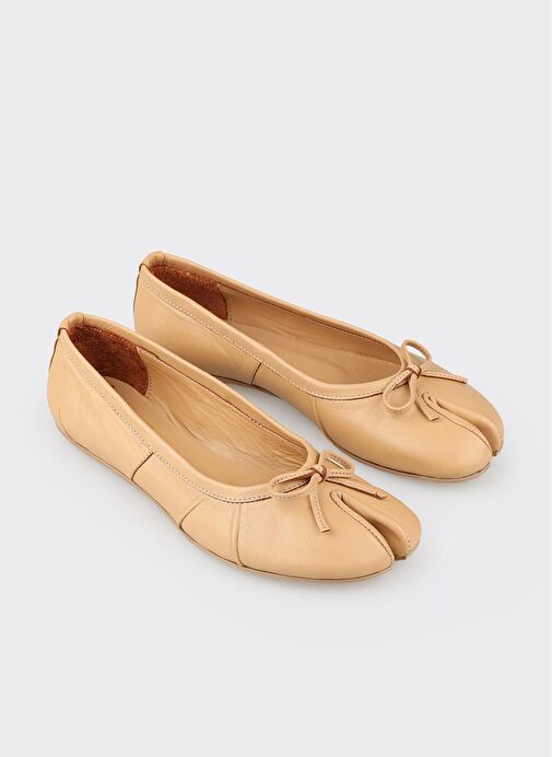 Naturel Deri Kadın Günlük Ayakkabı - Görsel 3