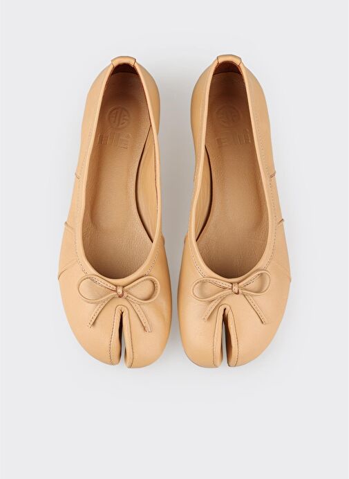 Naturel Deri Kadın Günlük Ayakkabı - Görsel 5