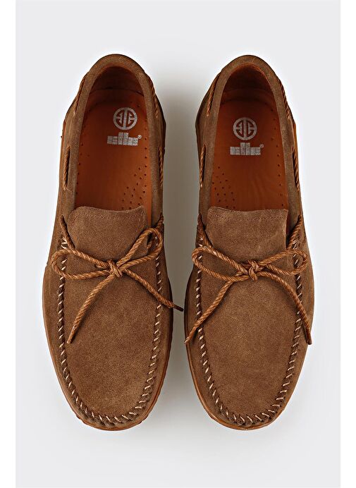 Vizon Deri Erkek Günlük Ayakkabı - Görsel 5