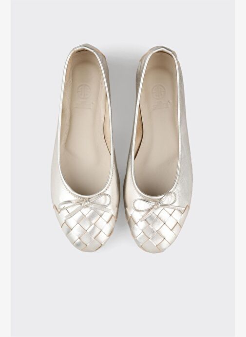 Elle Gold Kadın Deri Babet MITUARA - Görsel 7