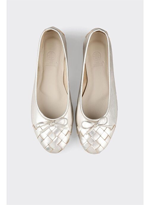 Elle Gold Kadın Deri Babet MITUARA - Görsel 8