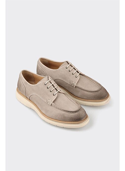 Vizon Deri Erkek Günlük Ayakkabı - Görsel 4