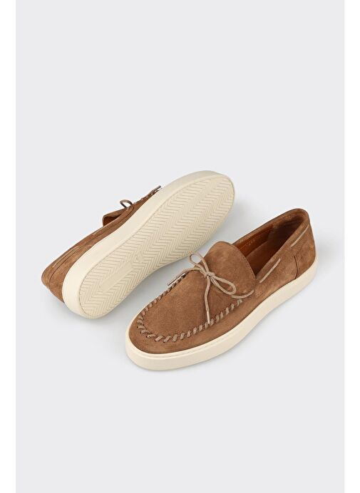 Elle Siyah Erkek Deri Loafer MUNGA - Görsel 4