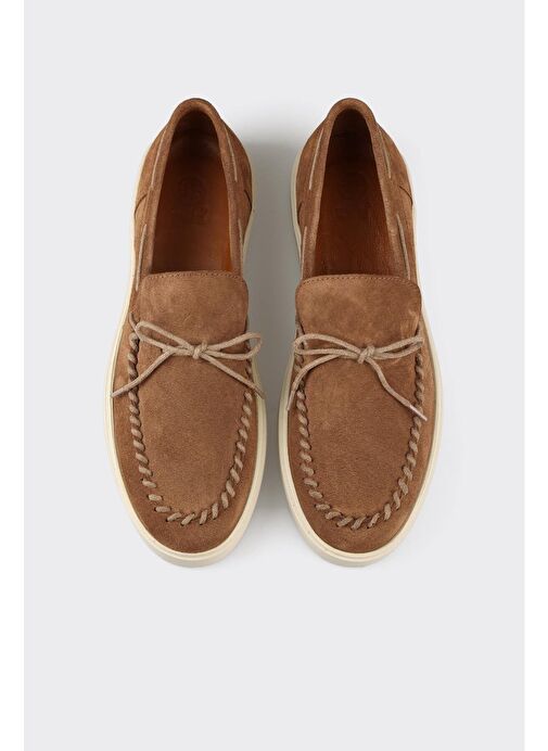 Elle Siyah Erkek Deri Loafer MUNGA - Görsel 5