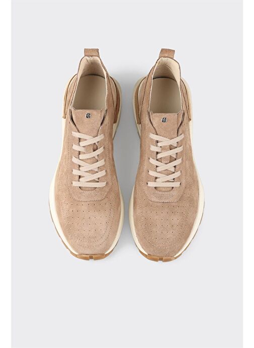 Vizon Deri Erkek Spor Ayakkabı - Görsel 5