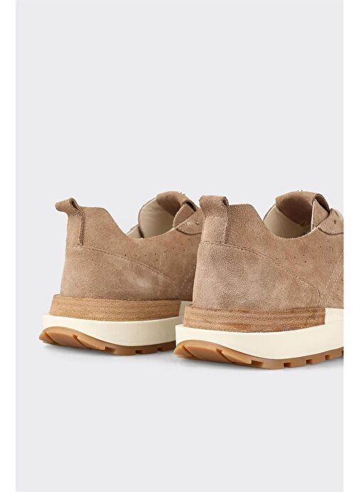 Vizon Deri Erkek Spor Ayakkabı - Görsel 6