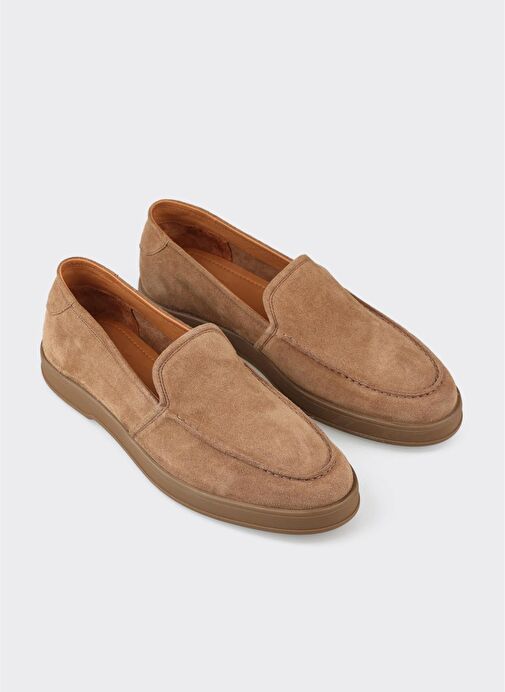 Camel Deri Erkek Günlük Ayakkabı - Görsel 7